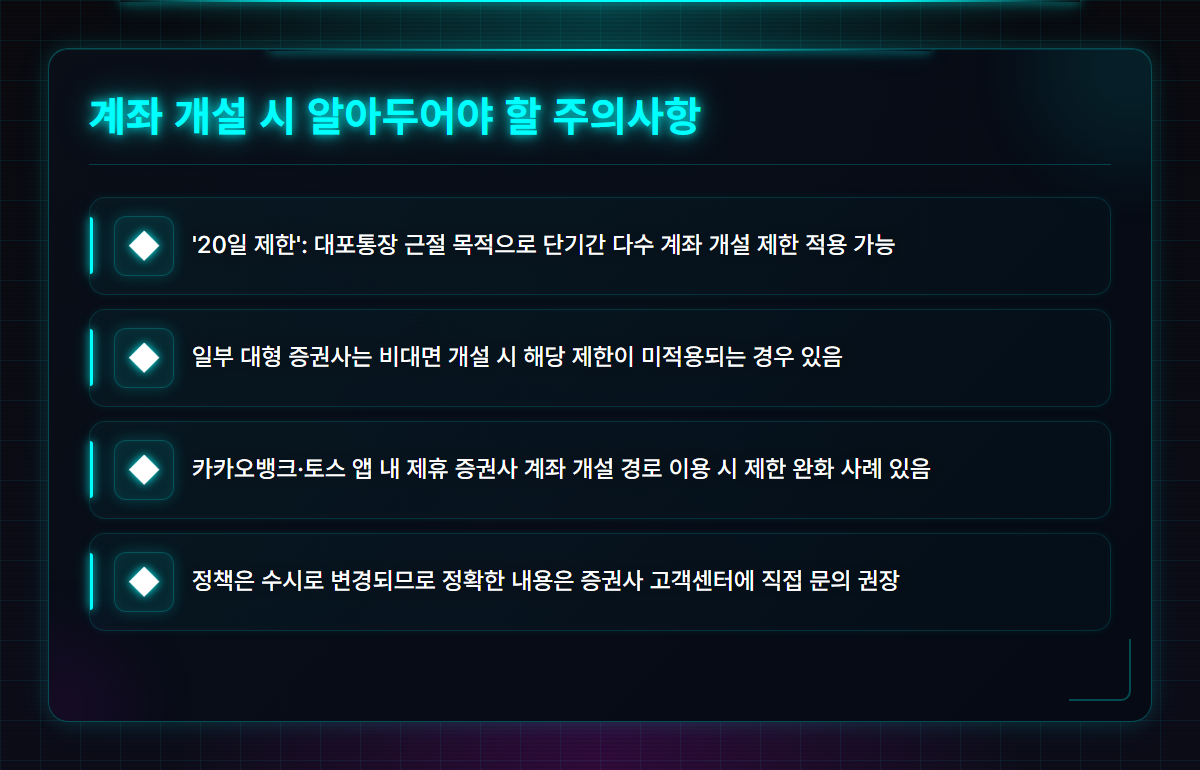 인터넷주식계좌개설