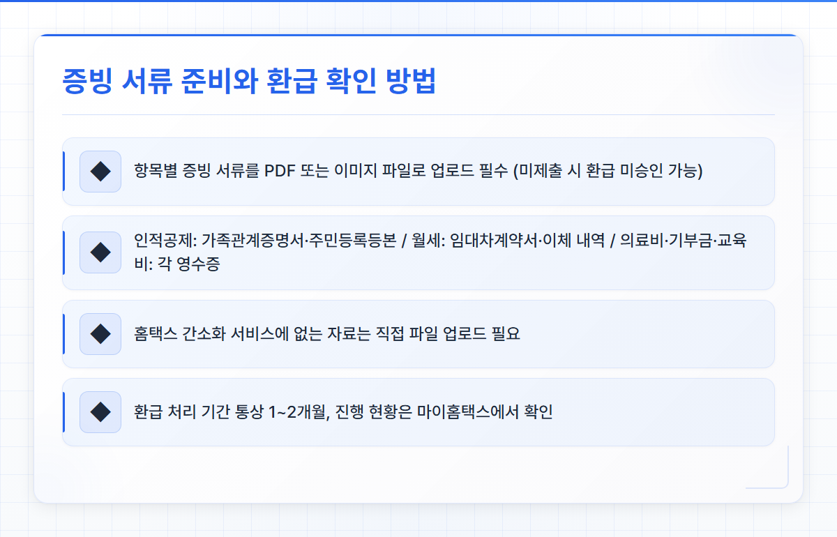 홈택스경정청구