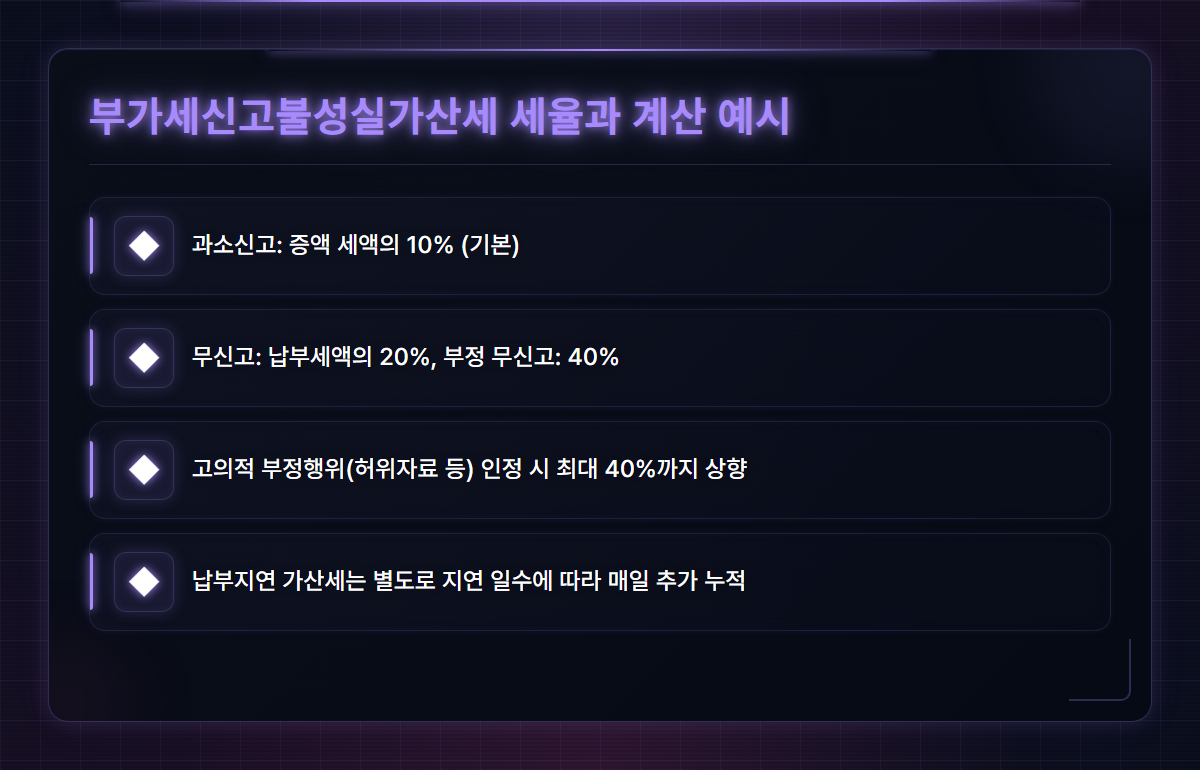부가세신고불성실가산세
