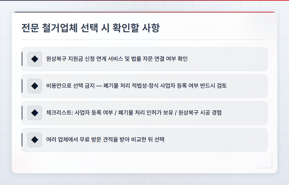 철거지원금